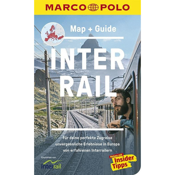 MARCO POLO Interrail Map + Guide - Straßenkarte