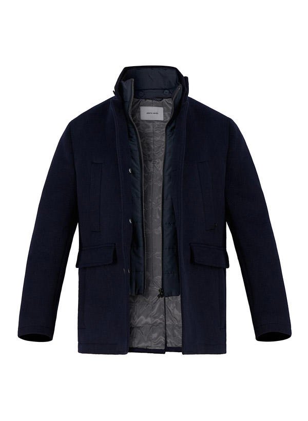 Pierre Cardin, Jacke Colyn, Wolle wattiert, navy