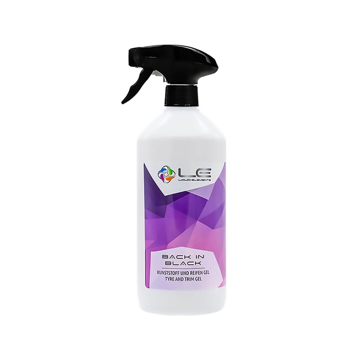 Liquid Elements Back in Black Reifen- & Kunststoffgel 500ml