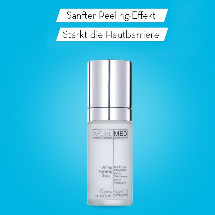 ARCELMED - Dermal Renewal Serum - Peeling - Die Haut wird glatt. zart und ebenmäßig - 30ml