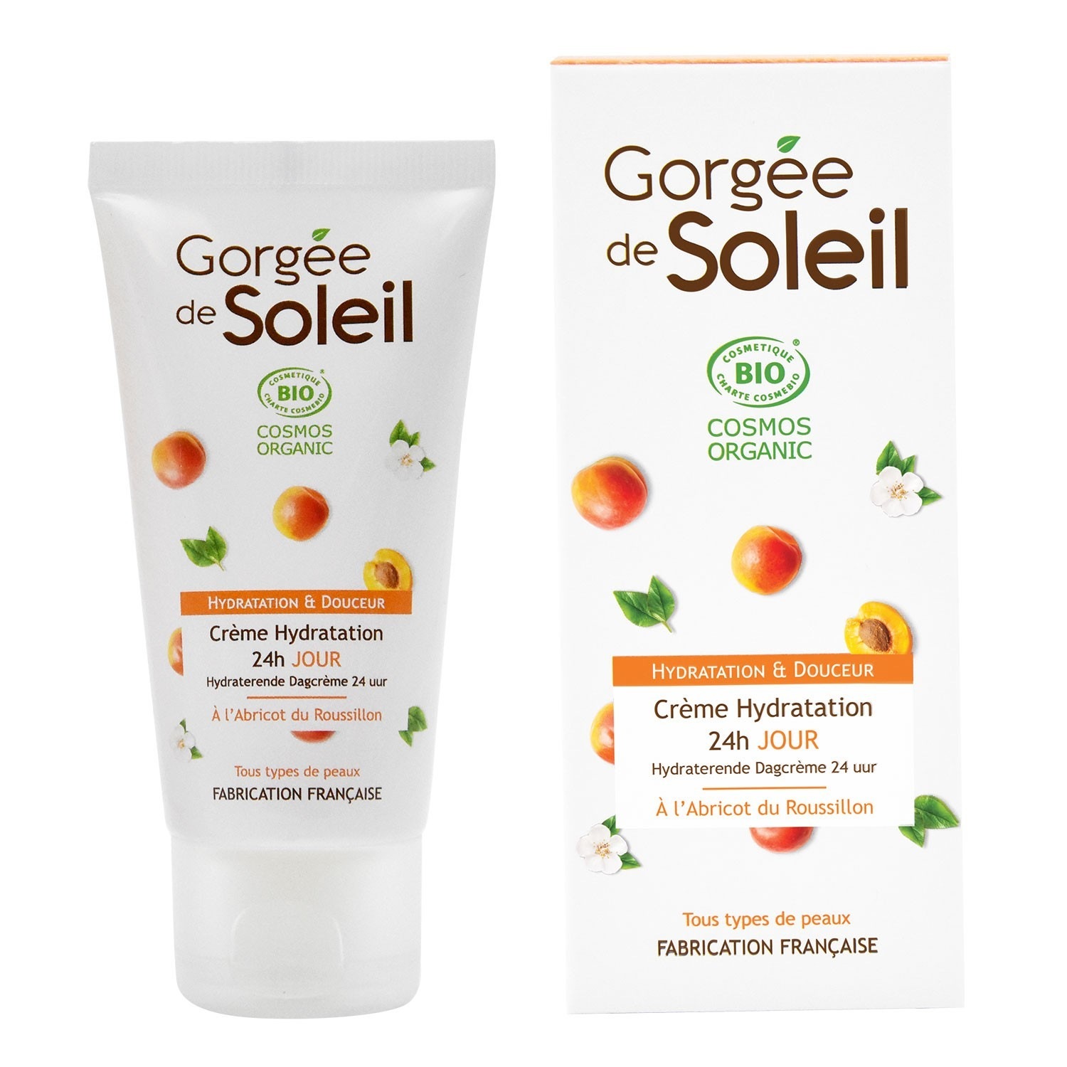 Gorgée de Soleil 24-satna hidratantna dnevna krema - COSMOS ORGANIC certificirana