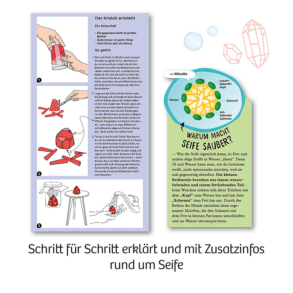Kristall-Seife
