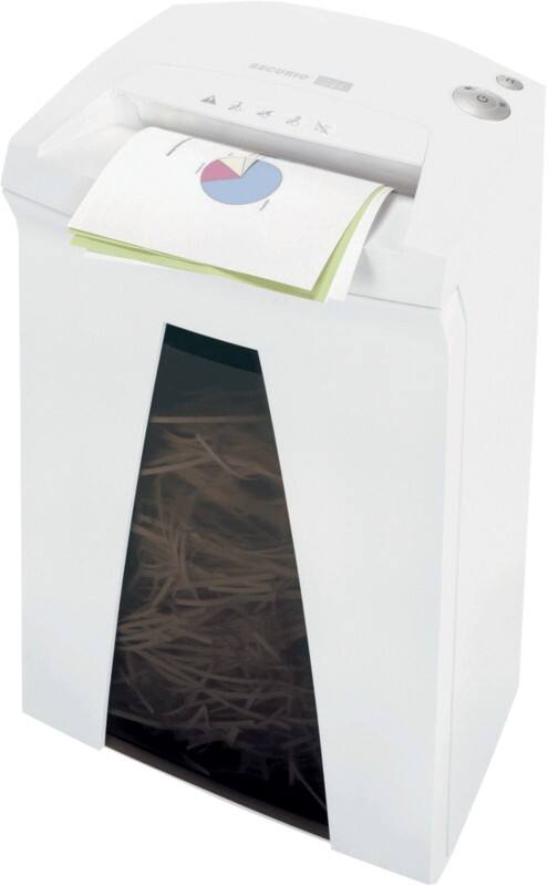HSM Securio Aktenvernichter 11 Blatt Partikelschnitt Sicherheitsstufe P-5, T-5, E-4, F-2 34 L B24