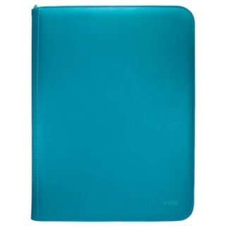 UP - Vivid 9-Pocket Zippered PRO-Binder - Teal