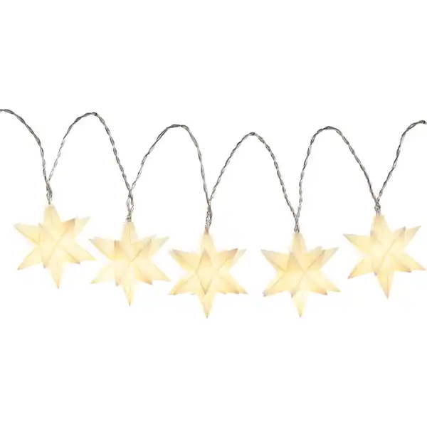 LED-Weihnachtsstern-Lichterkette
