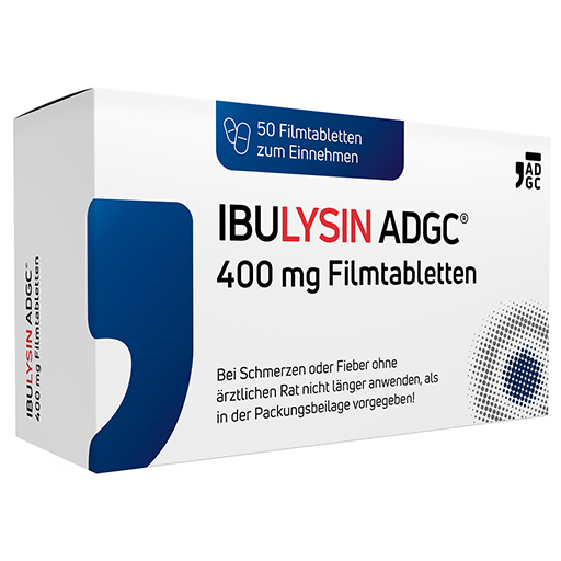 IBULYSIN ADGC 400 mg Filmtabletten  50 St  Filmtabletten