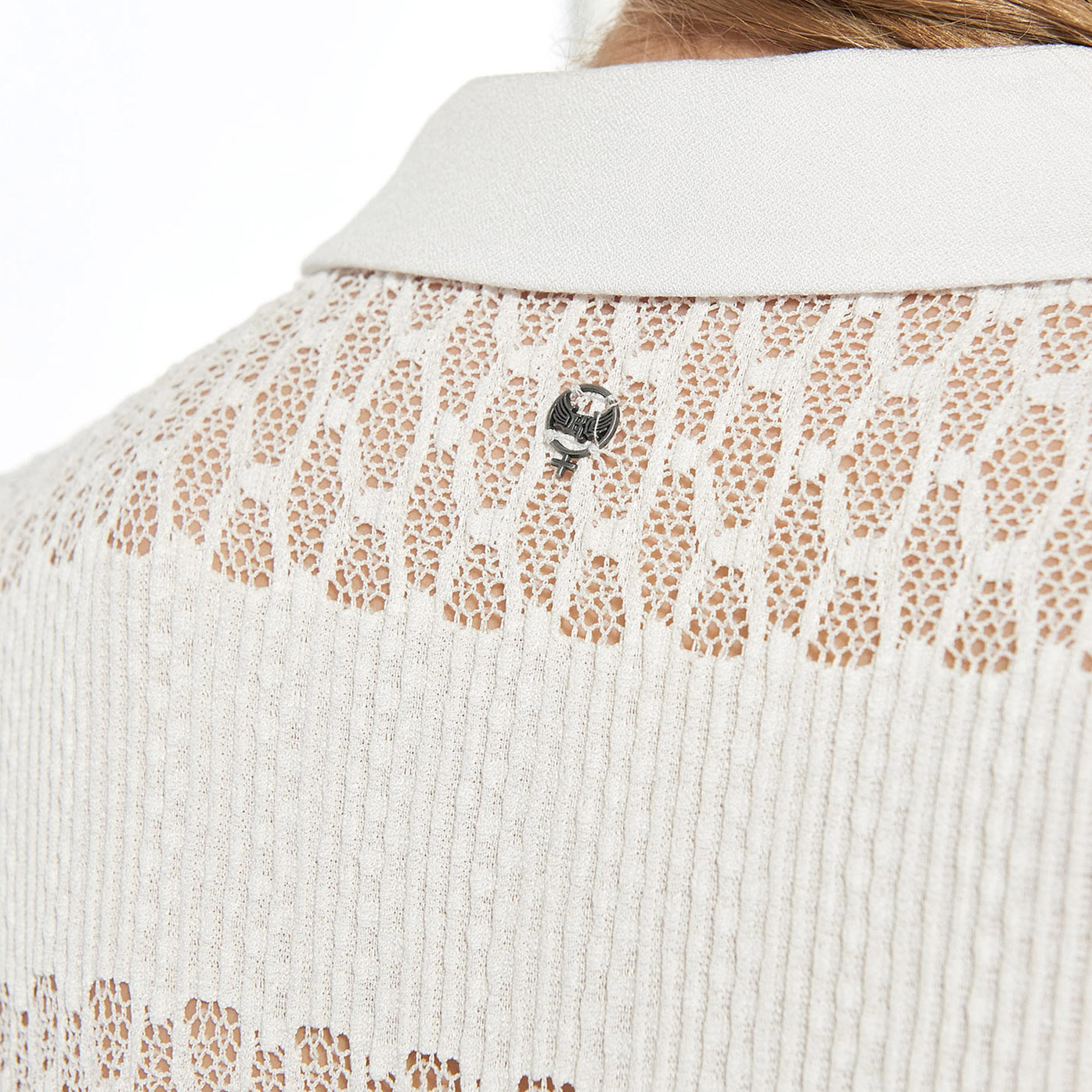 KOLO   Polo loose blanc Femme