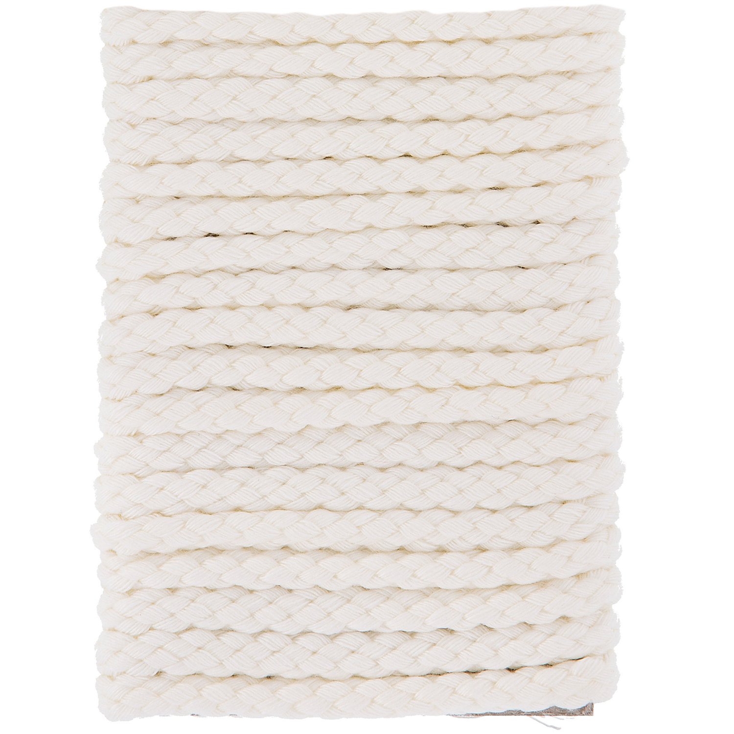 buttinette Kordel für Bekleidung, weiß, 8 mm Ø, Länge: 5 m