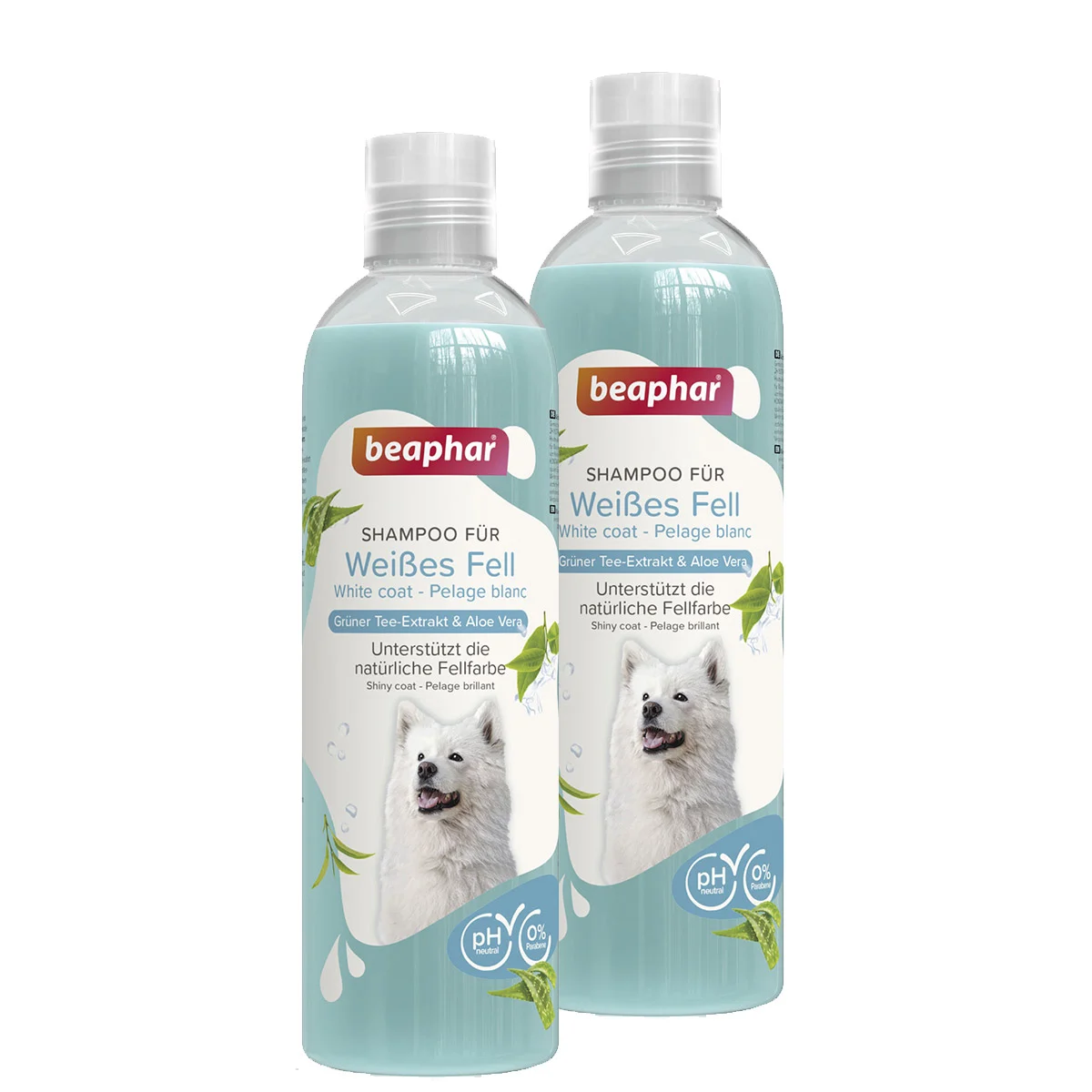 beaphar Shampoo für weißes Fell 2x250ml kaufen bei ZooRoyal