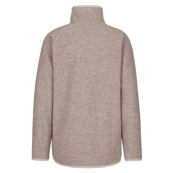 REILA KNITTED FLEECE HALFZIP Damen - Wollpullover