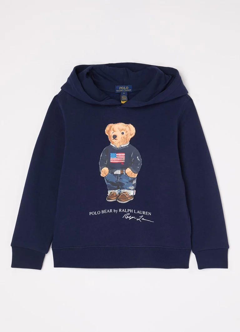 Hanorac cu imprimeu cu logo Ralph Lauren