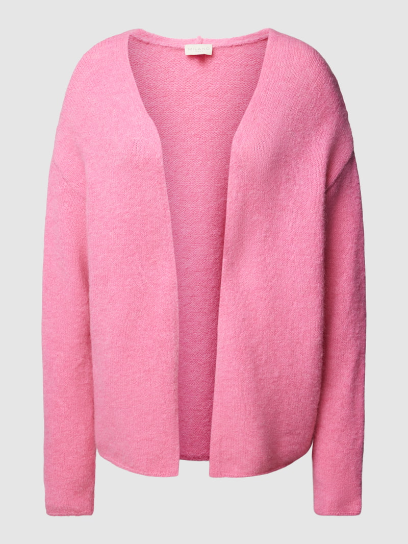 Cardigan mit überschnittenen Schultern in pink