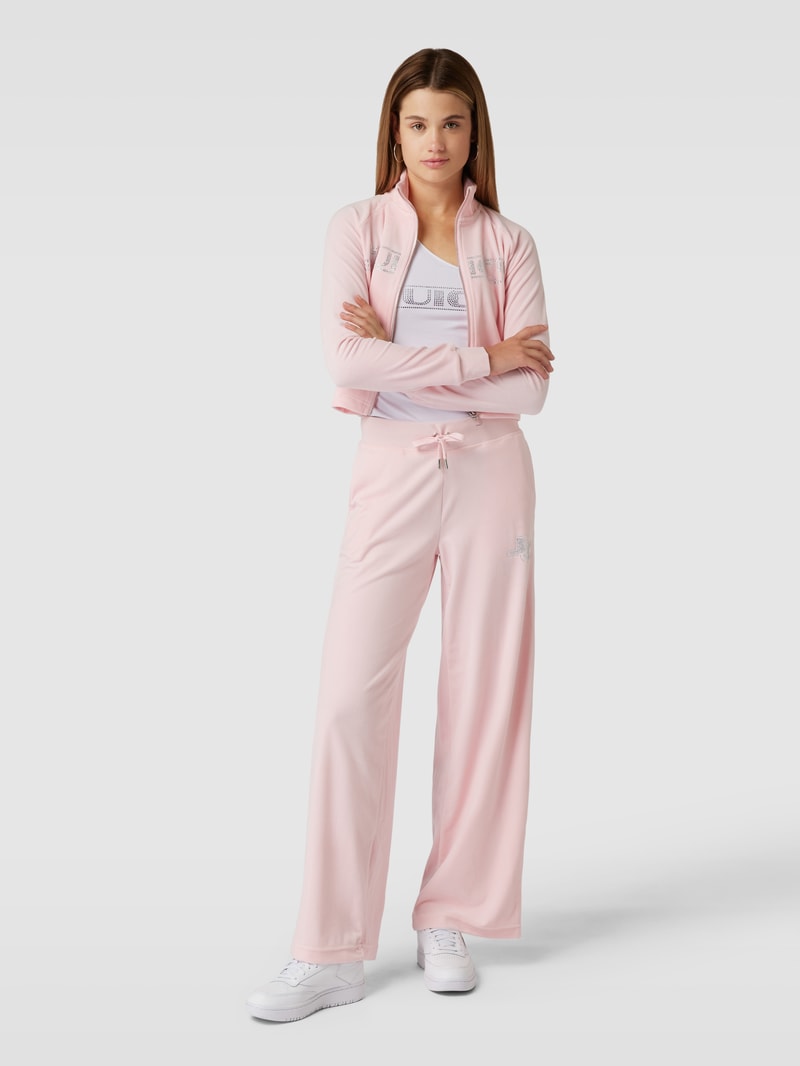 Sweatpants mit Label-Details Modell 'JERRY' in hellrosa