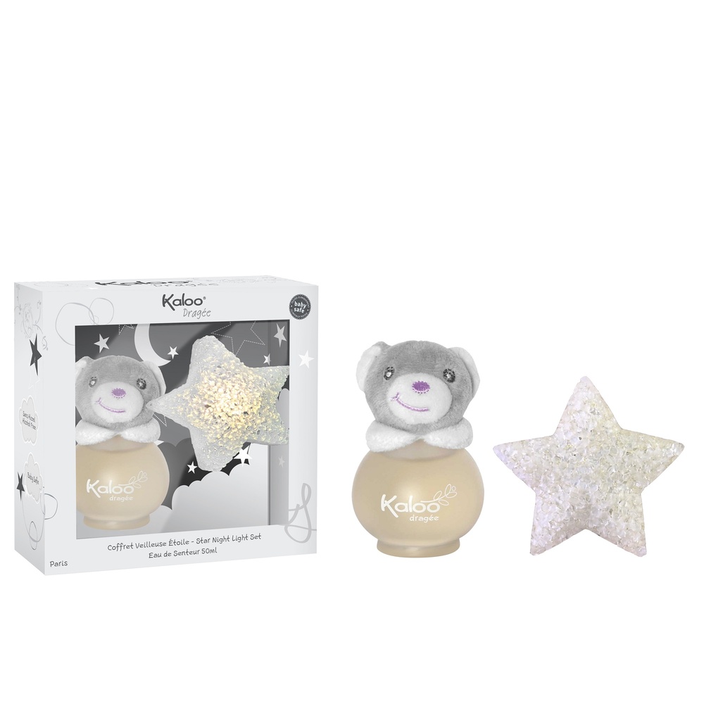 Kaloo Coffret Dragee Veilleuse Etoile Eau De Senteur