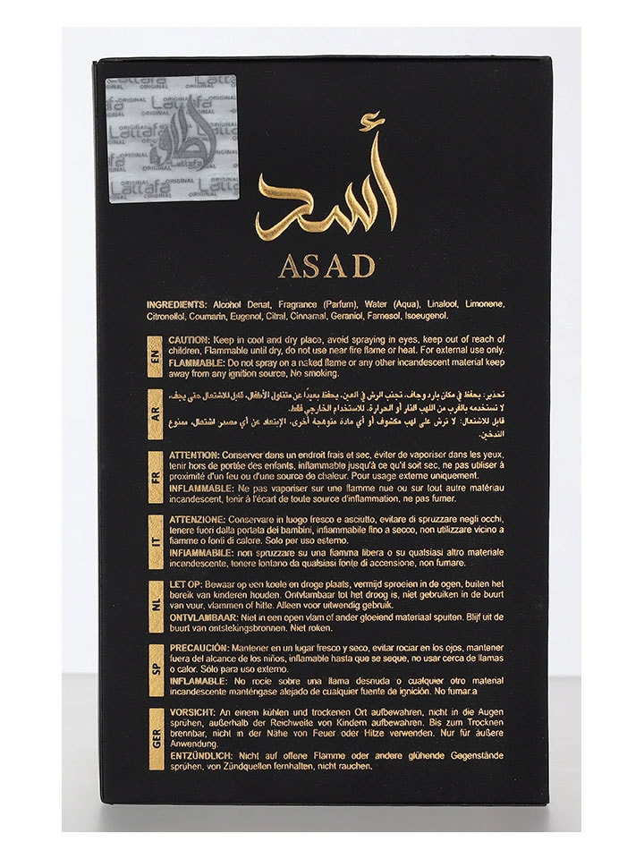 Lattafa Asad - EdP, 100 ml günstig kaufen onesize