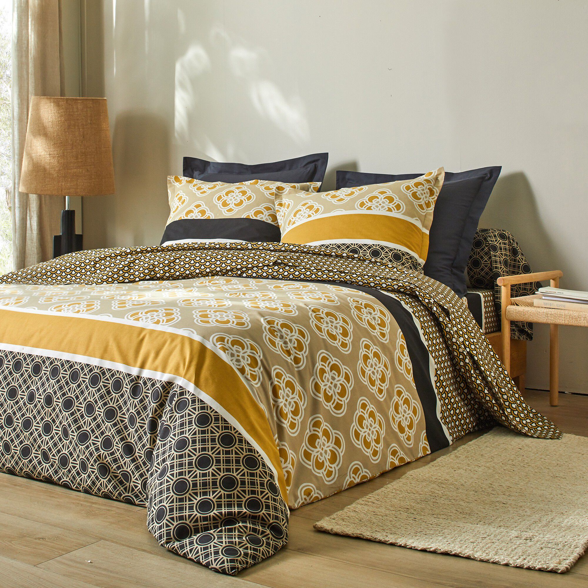 Linge de lit Achille en coton