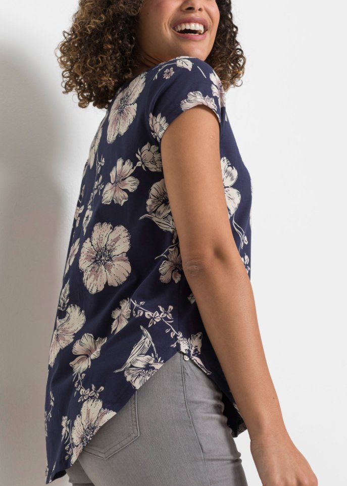 Shirt mit Reißverschluss
