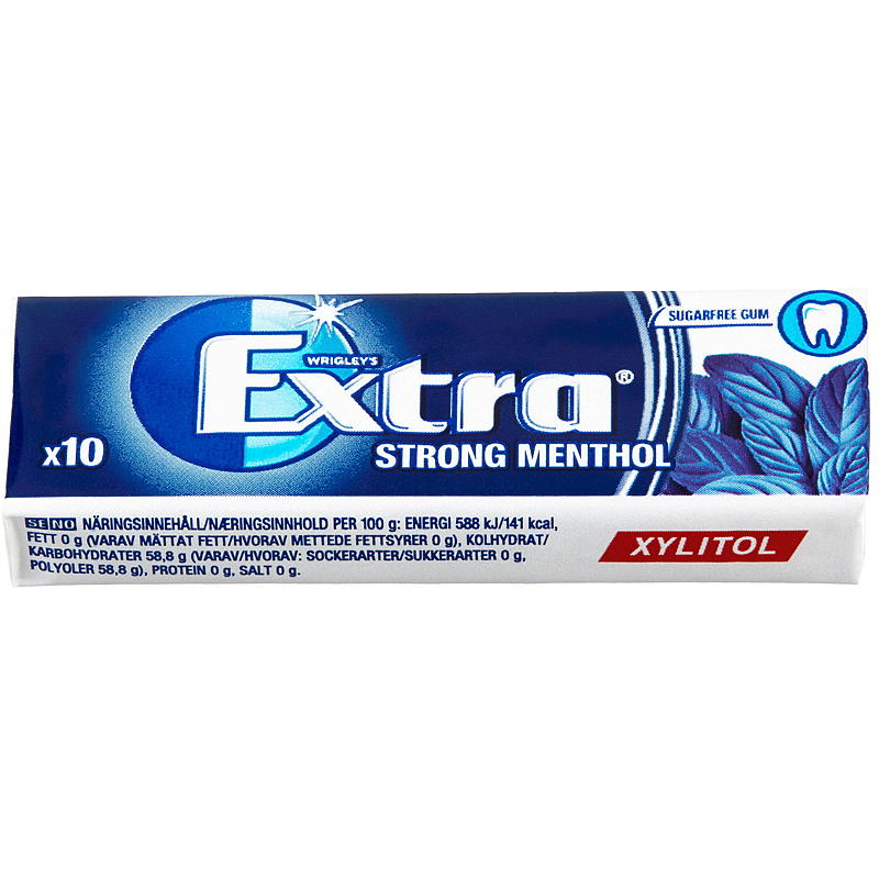 Extra Extra 14 g Strong menthol