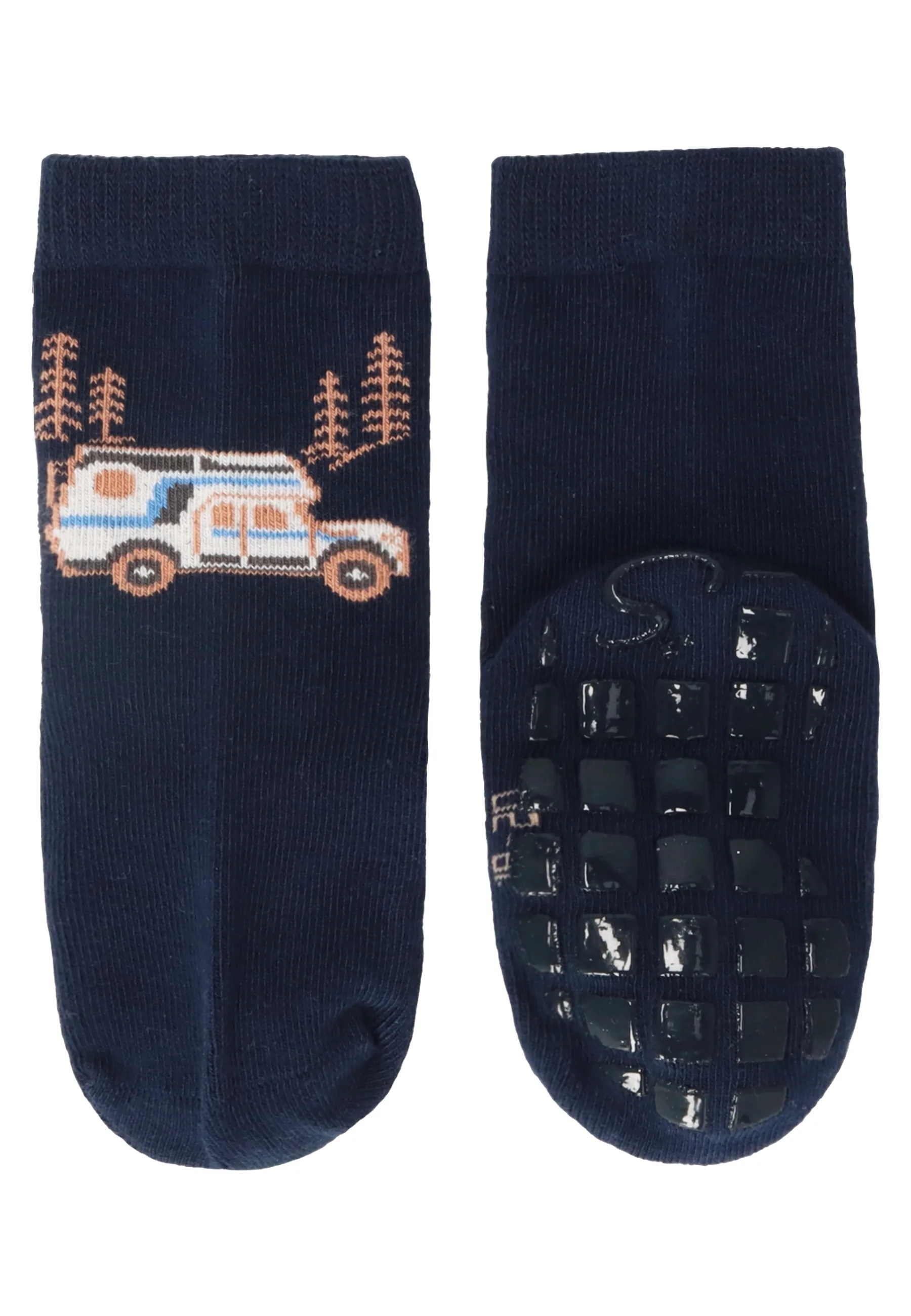 ABS Socken im 2er Pack mit Motiv Camper