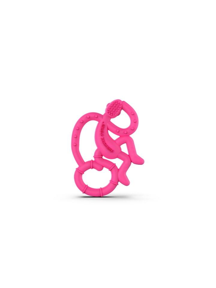 MATCHSTICK MONKEY Matchstick Monkey Beißring / Zahnungshilfe Affe mini rosa günstig kaufen onesize