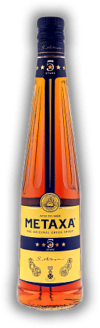 Metaxa 5-Stern Classic Metaxa 5-Stern Classic Seit 1888 nach unveränderter, uralter Familienrezeptur hergestellt. 0,7	 Liter - Vol 38%