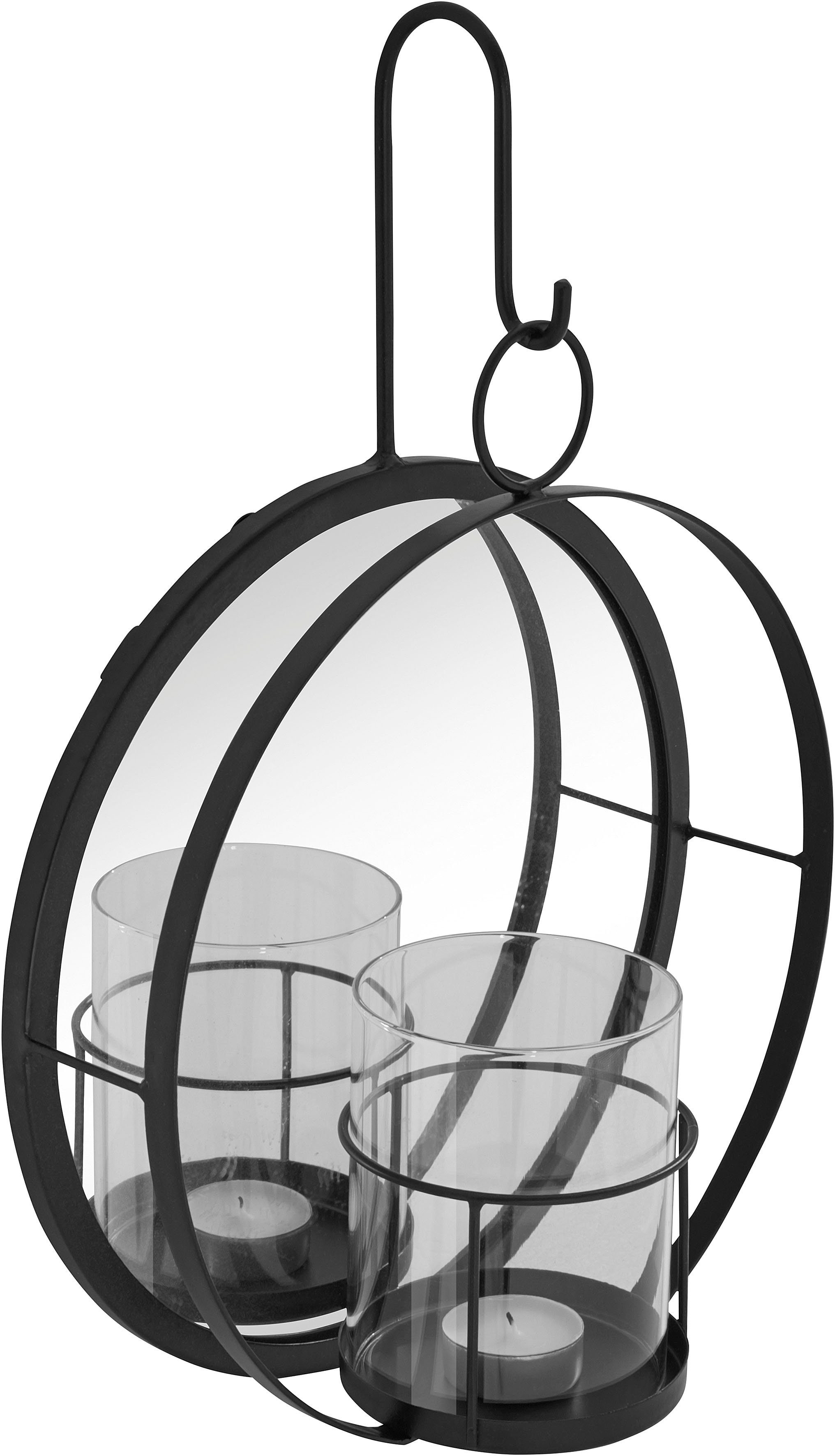 Guido Maria Kretschmer Home&Living Wandkerzenhalter, aus Metall, schwarz