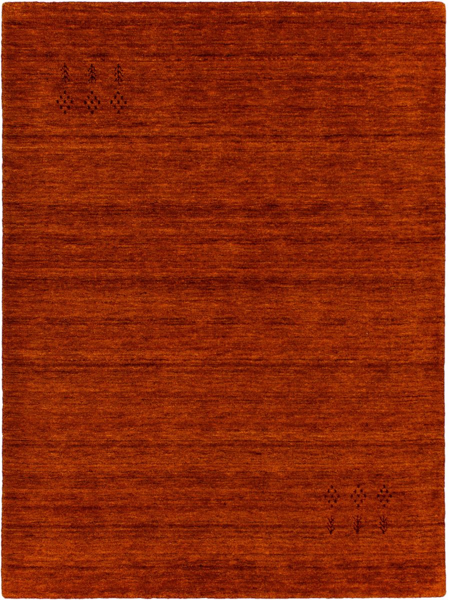 Handloom aus Indien Marand kupfer 40 x 60 cm