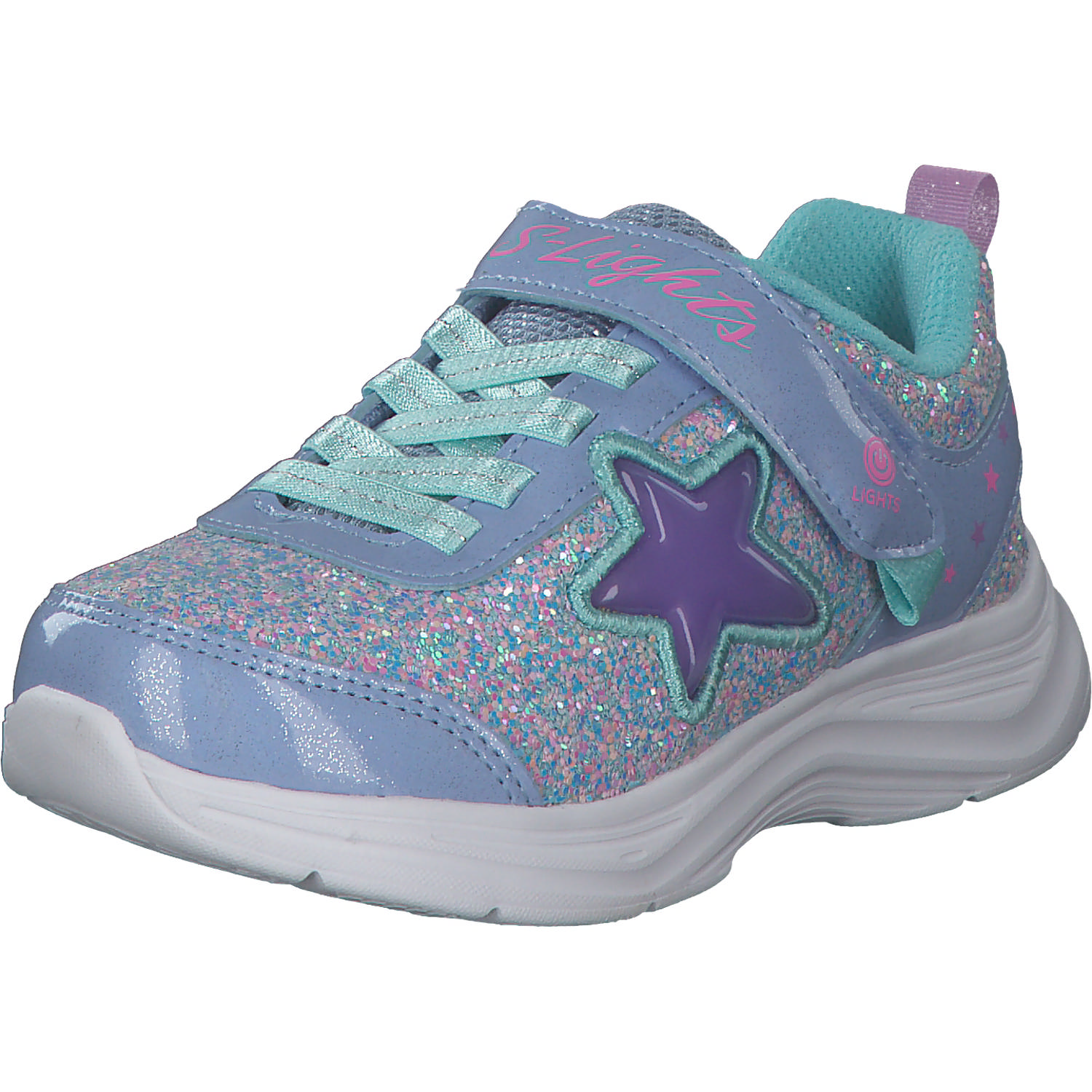 Skechers 302310L, Sneakers Low, Kinder, Lavender/Aqua
