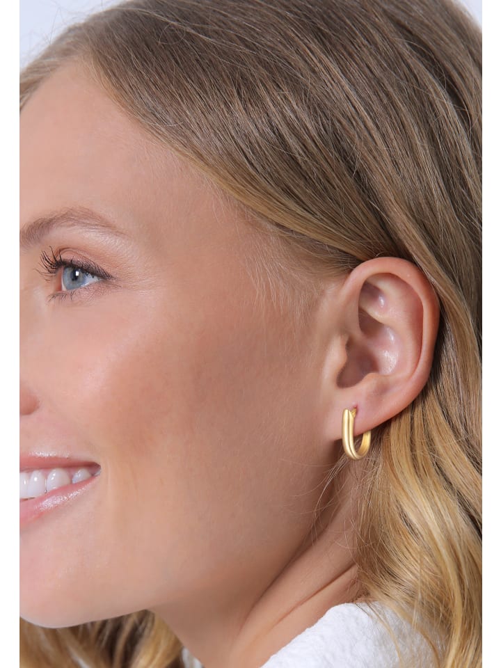 Elli Ohrringe 925 Sterling Silber in Gold günstig kaufen onesize