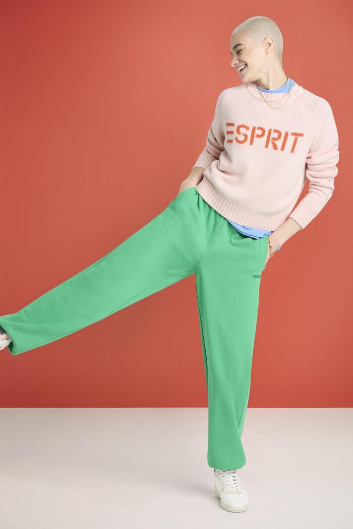 Logo-Pullover aus Wolle und Kaschmir