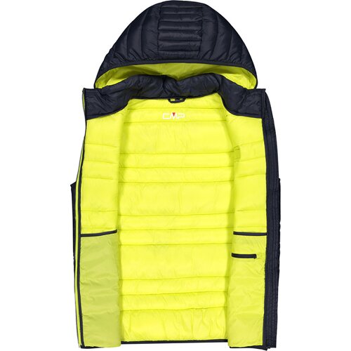 HERREN WESTE MAN VEST ZIP HOOD