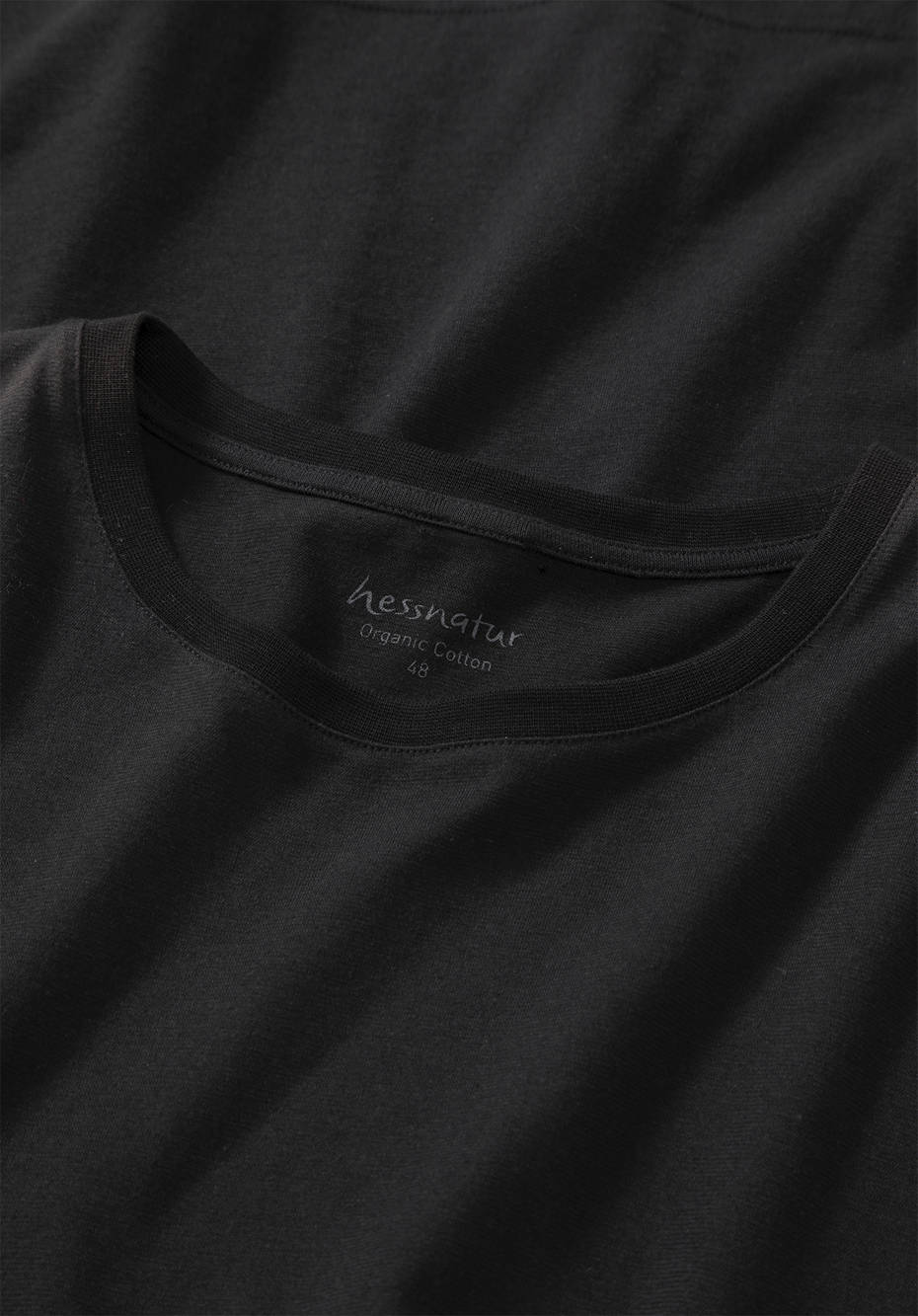Basic T-Shirt Regular aus reiner Bio-Baumwolle im 2er-Pack