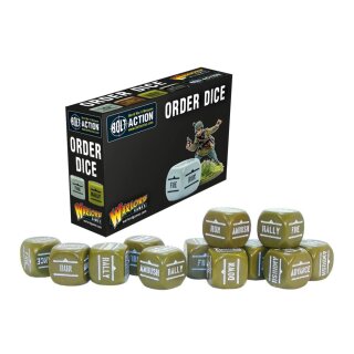 Order Dice Pack - Olive Drab (12)