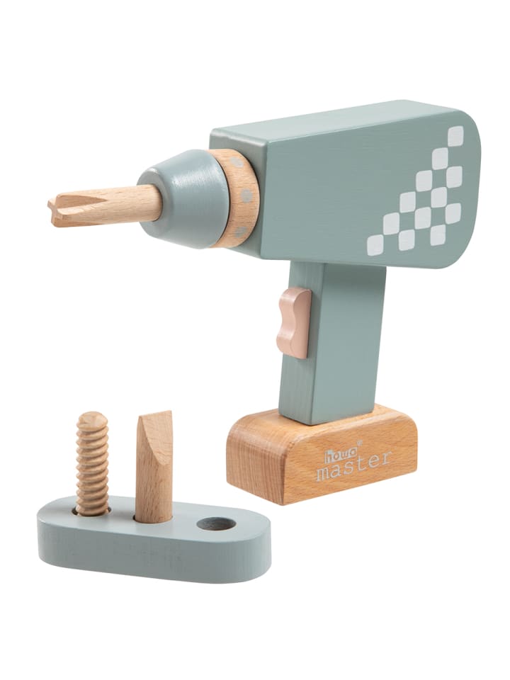 howa Kinder Bohrmaschine aus Holz mit magnetischen Bits ab 3 Jahre günstig kaufen onesize