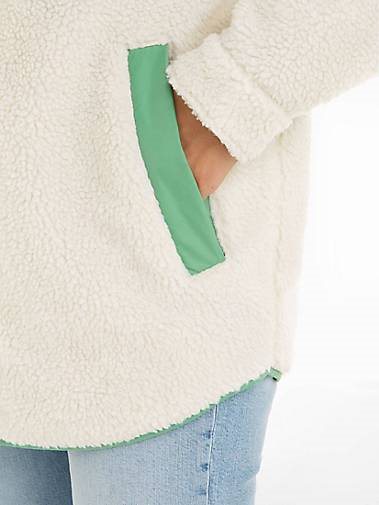 TOMMY-JEANS Damen Wendejacke TJW REVERSIBLE SHERPA JACKET