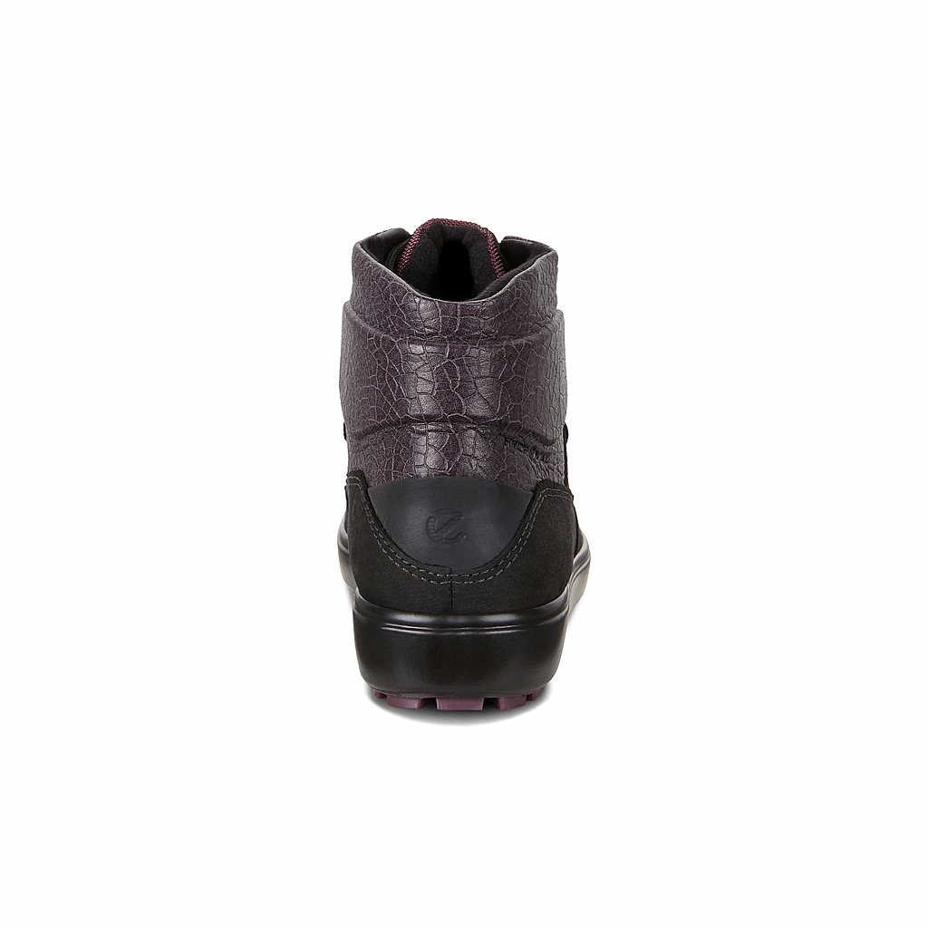 ECCO Schnür-Stiefeletten schwarz