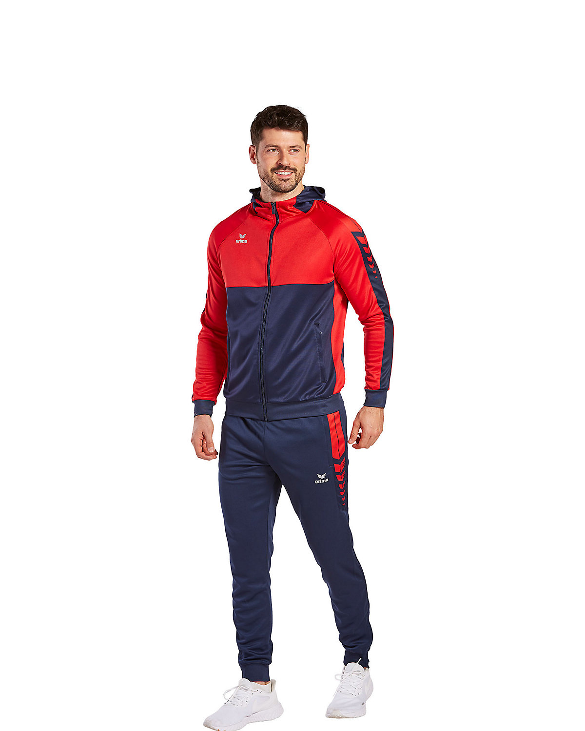 Six Wings Trainingsjacke mit Kapuze Trainingsjacken