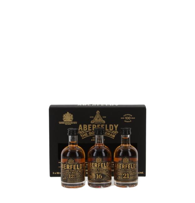 Miniatursortiment Aberfeldy 0,15 l·40 % vol