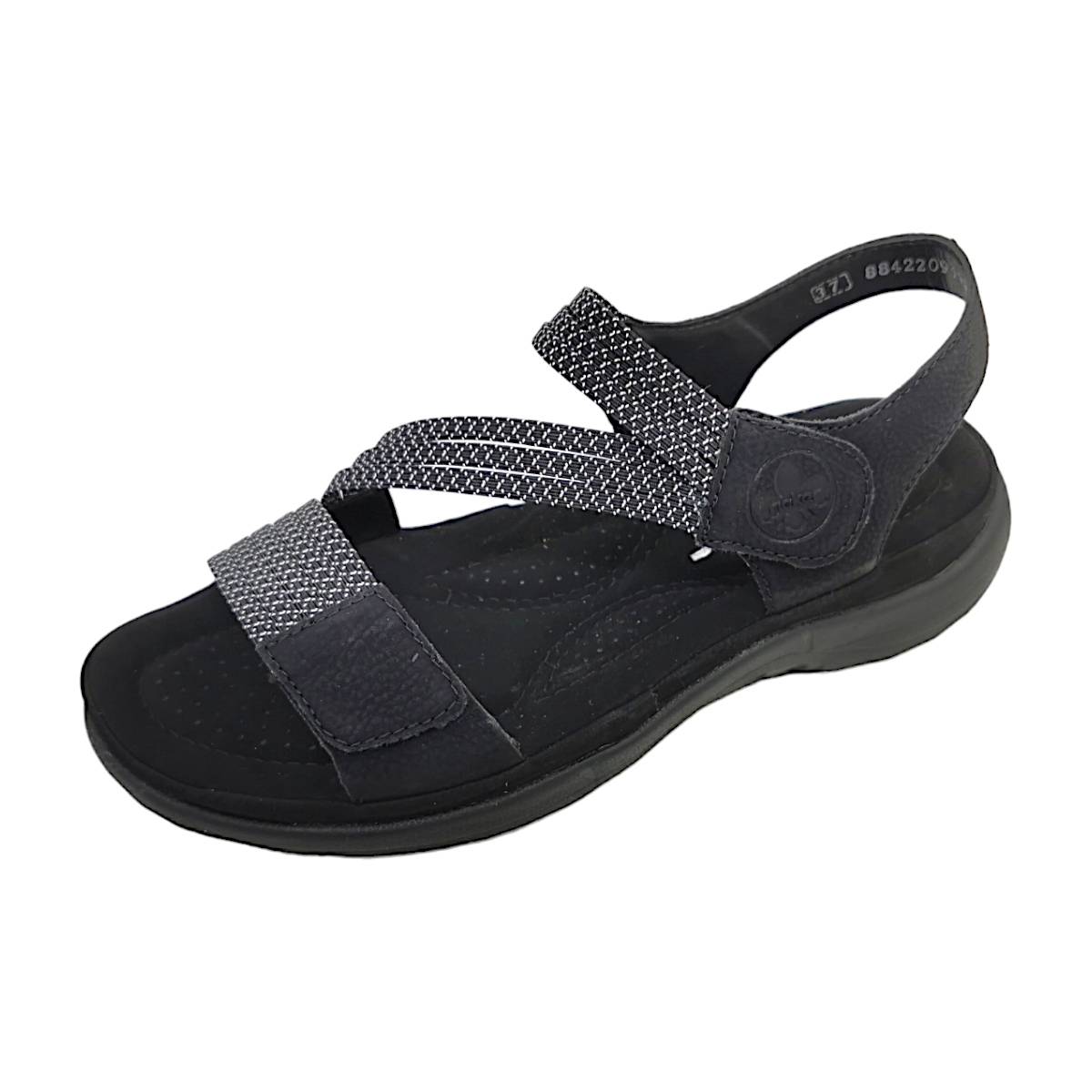 Rieker Namur/Ribbonstretch 64870-00 Schwarz 00 schwarz