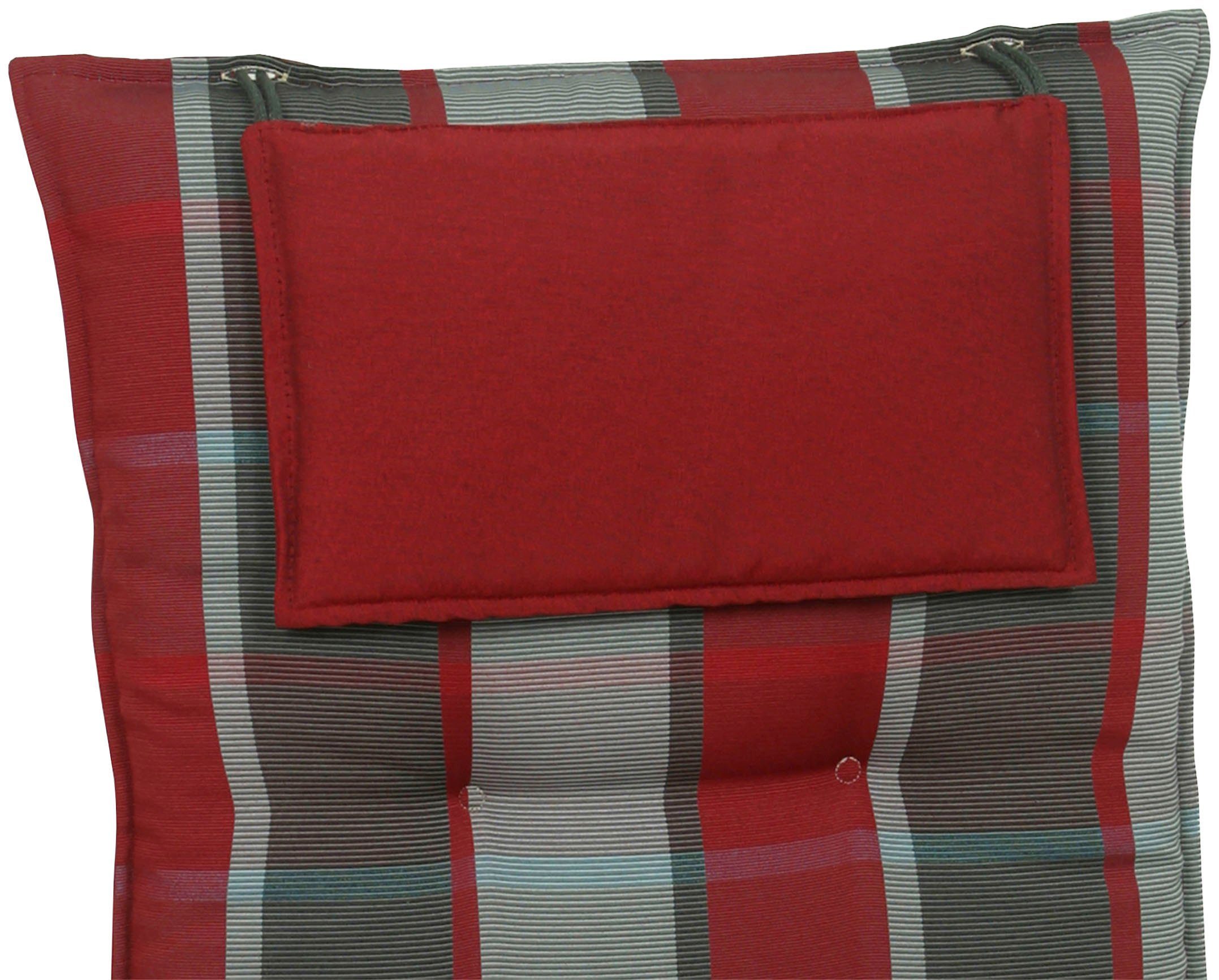 GO-DE Hochlehnerauflage, (Set, 2 St)