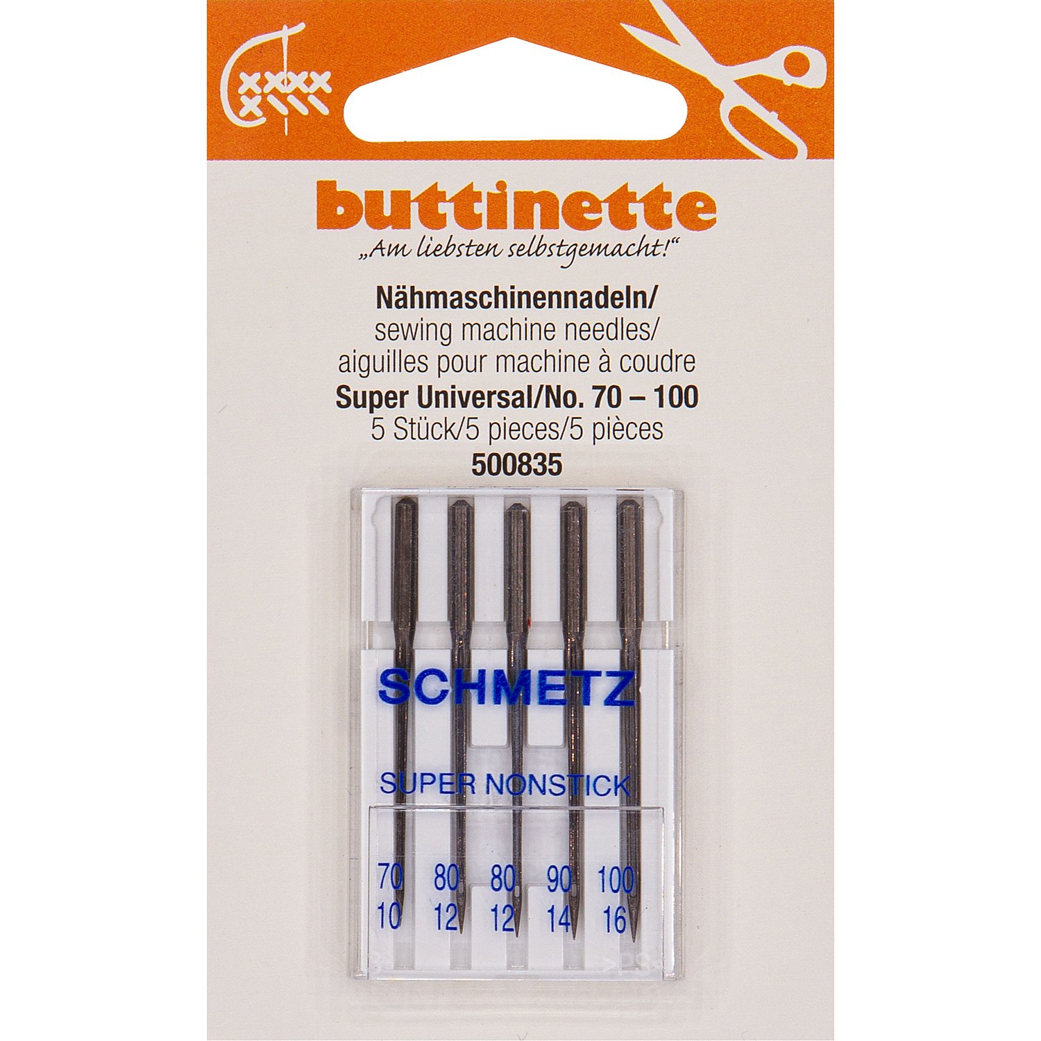 buttinette Nähmaschinennadeln 
