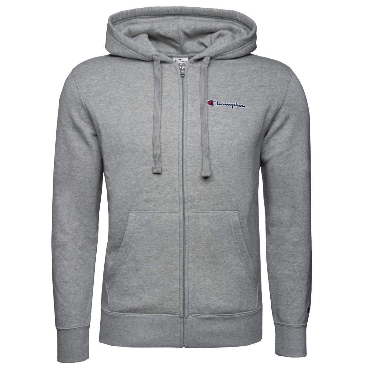 Champion Hooded Full Zip Sweatjacke grau