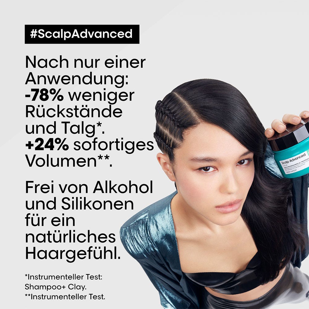 L'Oréal Professionnel Paris Série Expert Scalp Advanced Anti-Oiliness 2in1 Deep Purifier Clay 250 ml