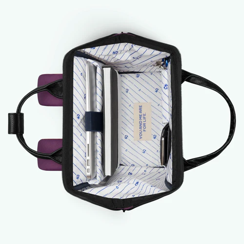 Singapore Medium Adventurer Backpack, Purple