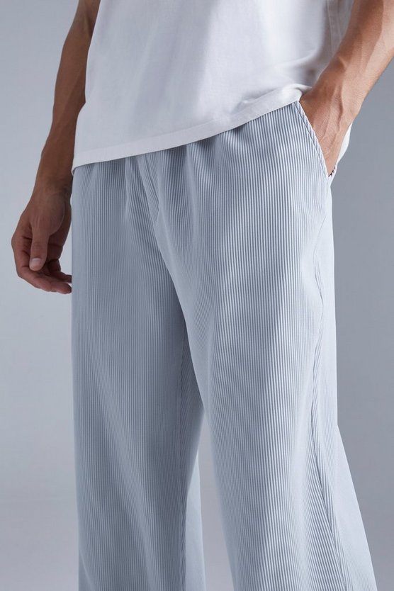 Tall lockere Hose mit elastischem Bund