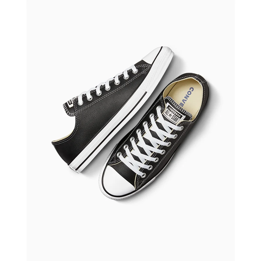 Converse Chuck Taylor All Star Leather Ox 132174C / schwarz