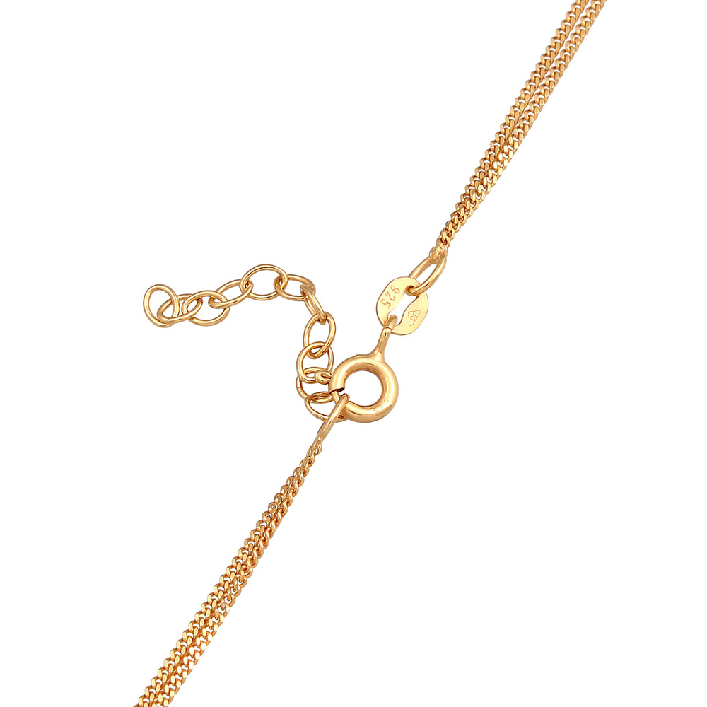 Elli Elli Collier Femmes Pendentif Monnaie Couches Soleil avec pierre précieuse de lun collier