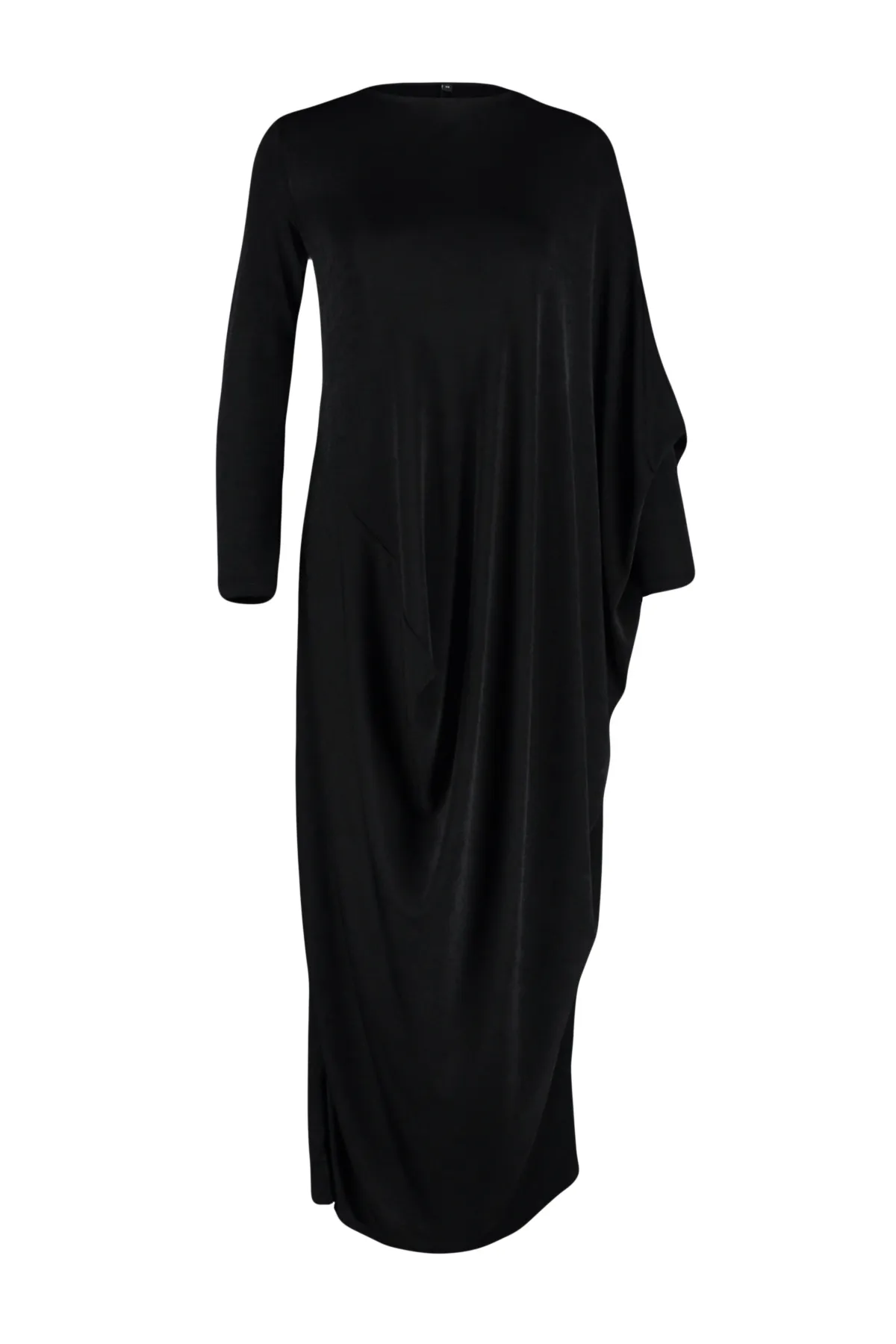 Trendyol Modest  Schwarzes stilvolles gestricktes Kaftan-Kleid TCTSS24EB00037