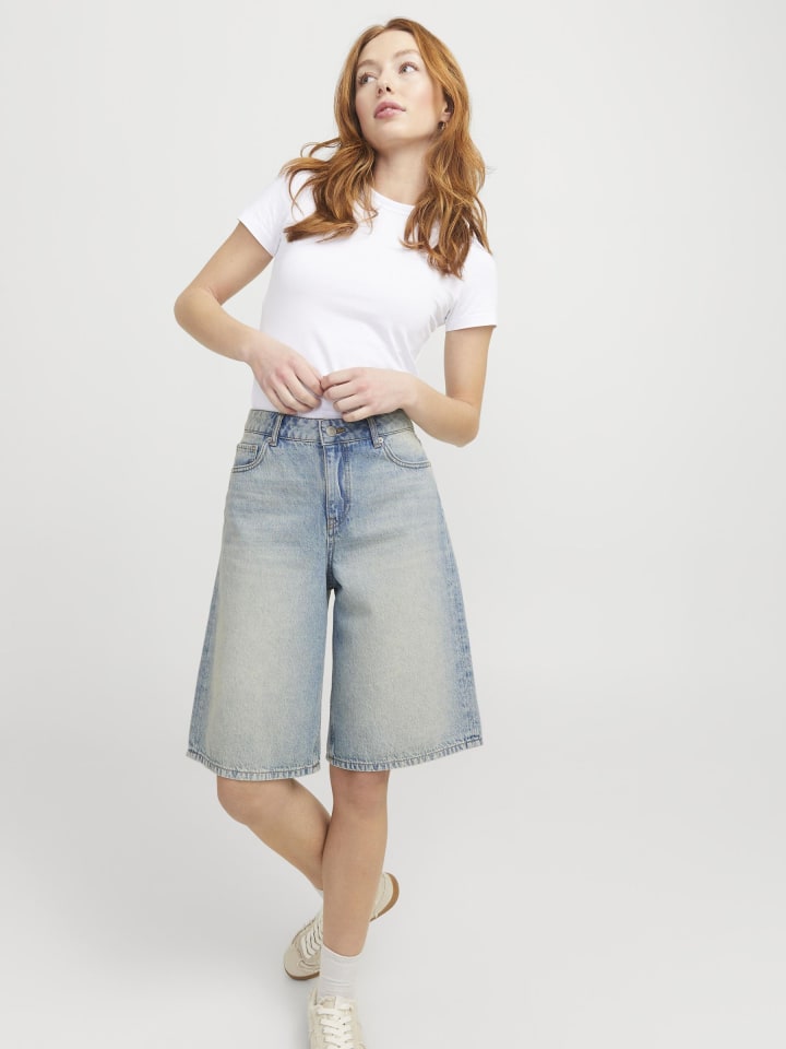 JJXX Jeans-Shorts in Light Blue Denim günstig kaufen