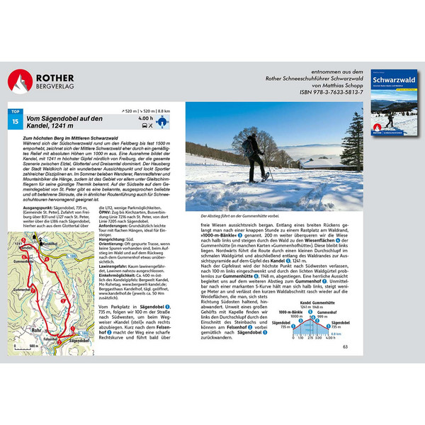 BVR SCHNEESCHUHFÜHRER SCHWARZWALD